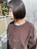 ツイギー 宮西店(TWiGGY)&nbsp;ショートバングにまとまるボブ