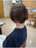 丸みショートボブ