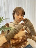 あごライン甘めナチュラルボブ