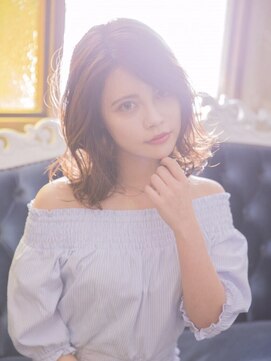 アビント バイ レシッド 武蔵小杉(abinto by rcid) デジタルパーマ　エレガントな大人スタイル