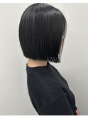 【トレンド×バッサリボブ】