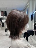 ウルフヘア顔まわりカット群馬太田