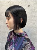【iFY 大川】ミニボブ×インナーカラー