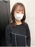 【Anli☆岩瀬萌】ワンホンレイヤー ロングレイヤー 顔まわり