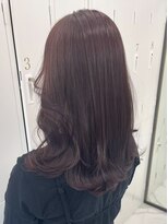 ランテルディ 渋谷(LANTERDIT)&nbsp;くびれヘア　アッシュブラウン　韓国風　髪質改善　ツヤ髪
