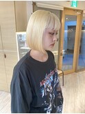 【Nao】抜きっぱなしブロンドボブ