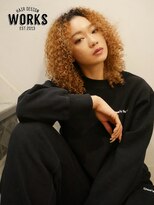 ワークス ヘアデザイン(WORKS HAIR DESIGN) スパイラルパーマブリーチカラー