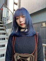 ミンクス 銀座店(MINX) スモーキーブルーカラー