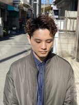 スウェル 船橋店(Swell)&nbsp;ウルフ/アッシュブラック/カルマパーマ/ベリーショート/船橋