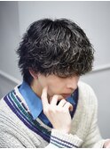 トレンドパーマ　　波巻きスパイラル