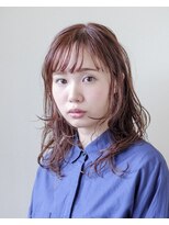 キリエ 豊川稲荷口店(KYLiE)&nbsp;レイヤーロング×ベージュピンク