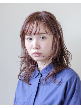 キリエ 豊川稲荷口店(KYLiE) レイヤーロング×ベージュピンク