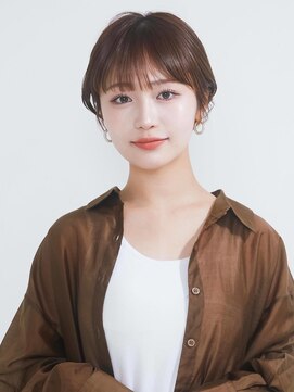 オンク 新宿(onk) ミディアムヘア/ショコラベージュ/ボブルフ/新宿駅