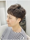 刈り上げベリーショート　シフォンアッシュ　【窪田】