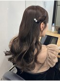 ウェーヴゆる巻 結婚式お呼ばれヘア 二次会 ヘアアレンジ