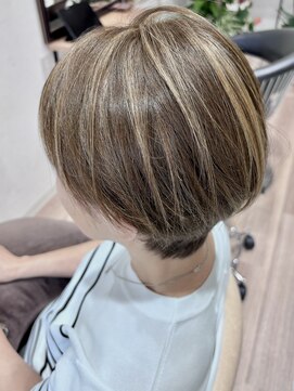 エスト 幕張本郷(est.) レイヤーカットボブルフネビージュ小顔ワンレンこなれミディ黒髪