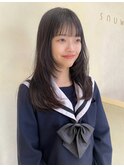 【snuw mina】レイヤーカット/高校生カット/高校卒業/初カラー