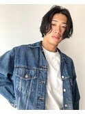 メンズボブパーマ
