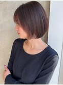 みねスタイル♪ 前下がり ひし形 ショートボブ 30代 40代 50代