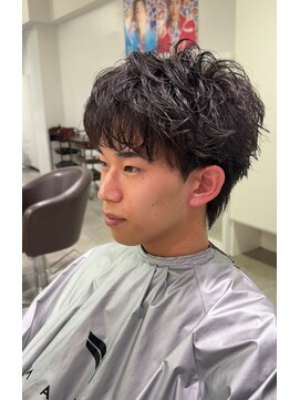 オーシャントーキョーウエスト 心斎橋 (OCEAN TOKYO WEST) ベリショスパイキーショートべリーショートアップバングメンズ