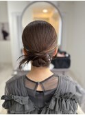 ヘアセット（#カチモリ#タイトシニヨン）