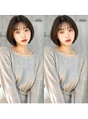 エフォートレスショートボブ