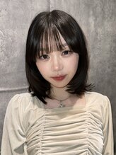 バサ 池袋東口店(BASSA)&nbsp;ボブレイヤー×グレージュ