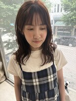 アラ サッポロオオドオリ(ala) ワンレンxパーマ