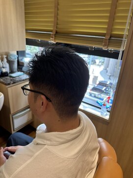 ヘアーモードキクチ 日本橋三越前店 フェード＋バックスタイル