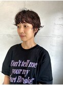 ショートマニッシュパーマ