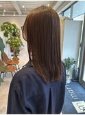 【marfe】髪質改善カラー＿バイオレットブラウン＿艶髪ブラウン