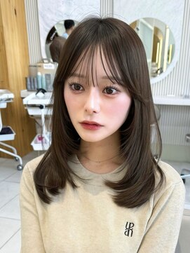 アフロートリノ(AFLOAT Leino) 結べるミディアムレイヤー レイヤーショート