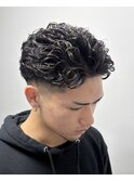 広島メンズ/極道パーマ/短髪/短髪パーマ