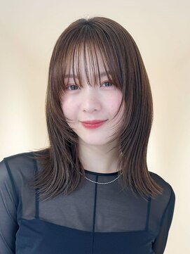 アイトーキョーエス 渋谷(AI TOKYO S) 小顔レイヤー／レイヤーミディアム／透明感カラー