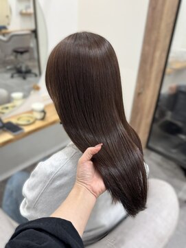 シアエミュー 新越谷店(SHEER emu) 8トーンチョコレートブラウン