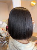 髪質改善ストレート