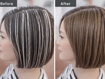 180°　hair design【5月 NEW OPEN（予定）】の写真/30-50代に好評の似合わせ技術。骨格に合わせた「自然な仕上がり」の大人ショートはお任せください！