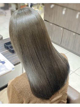 ヴァンカウンシル 松本店(VAN COUNCIL)の写真/≪髪艶Lv.最高級☆カット+髪質再整￥11900～≫憧れのうるツヤ髪へ！髪質再整でくせ毛改善＆ダメージ補修◎