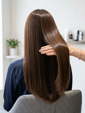 ナック 茶屋町(knack chayamachi) 艶感ブラウンストレート【阪急梅田3分】