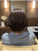 エイジング毛のうねり改善|柔らかストレートショート40代50代