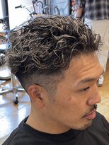 アダリル 川越(aDALil)&nbsp;極道パーマ×ホワイトメッシュ【川越】