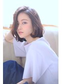 【自由が丘　quint: neolive】大人かわいい×ミディアムボブ
