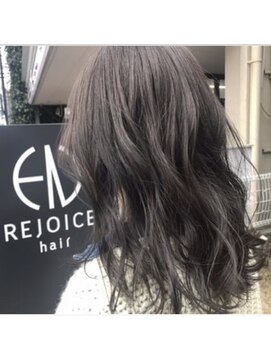 リジョイスヘア エン(REJOICE hair EN) ブリーチなし透明感☆グレージュ【REJOICEhair EN根本亜弥】