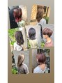 ラフィス ヘアー スワッグ 枚方店(La fith hair swag) トレンドの巻き方、赤味を取るカラーで透明感あるヘアに☆