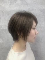 アッド(hair salon add.) 【岡山市　add.】こなれ大人ショート