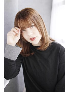 シュシュット(chouchoute) 吉祥寺3分/スリークボブローライトデザインカラー厚めバング/062