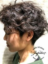 ジュピター 春日店(hair studio jupiter) 大人のミディアムミックスハードパーマ