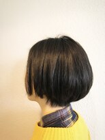 ヘア カンパニー トワ 千葉店(TOWA)&nbsp;大人かわいい黒髪オフィスヘアフレンチボブ