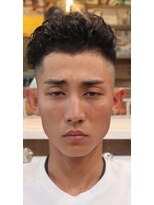 アクセプトザワールドバーバー(Accept the world barber)&nbsp;ラフパーマ×スキンフェード