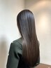 【やわらかな質感】　毛髪矯正＋カット＋クイックTR  ￥28600～